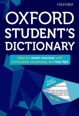Oxford Student's Dictionary  9780192742384 Front Cover