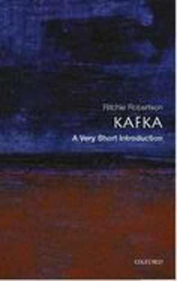 Kafka A Very Short Introduction  9780192804556 Front Cover