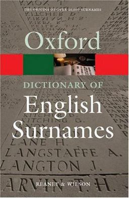 Oxford Dictionary of English Surnames 3rd 9780192806635 Front Cover
