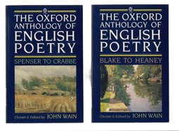 The Oxford Anthology of English Poetry The Oxford Anthology of English Poetry