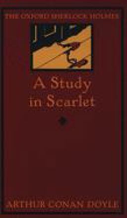 Study in Scarlet 1st 2000 9780192837653 Front Cover