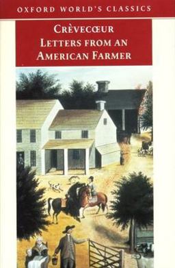 Letters from an American Farmer  9780192838988 Front Cover