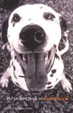 Oxford Book of Comic Verse  9780192840868 Front Cover