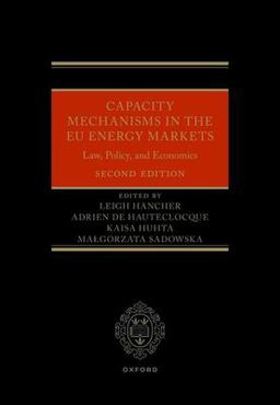 Capacity Mechanisms in the EU Energy Markets 2nd 9780192849809 Front Cover