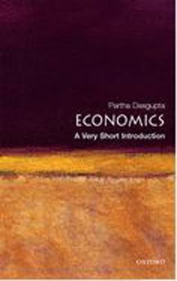 Economics A Very Short Introduction  9780192853455 Front Cover