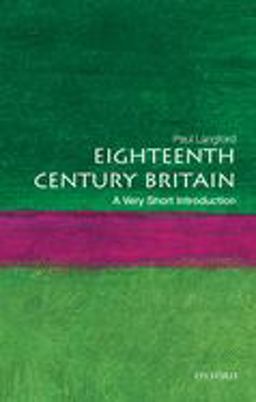 Eighteenth-Century Britain A Very Short Introduction  9780192853998 Front Cover