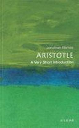 Aristotle A Very Short Introduction  9780192854087 Front Cover