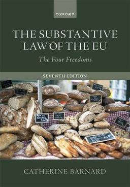 Substantive Law of the EU The Four Freedoms 7th 9780192857880 Front Cover
