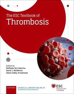 ESC Textbook of Thrombosis  9780192869227 Front Cover