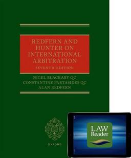 Redfern and Hunter on International Arbitration (Hardback + LawReader Pack) 7th 9780192869937 Front Cover