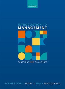 Introduction to Management Functions and Challenges  9780192893512 Front Cover