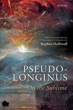 Pseudo-Longinus: on the Sublime  9780192894205 Front Cover