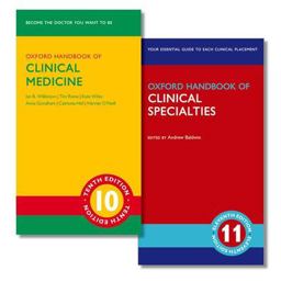 Oxford Handbook of Clinical Medicine and Oxford Handbook of Clinical Specialties:  9780192899132 Front Cover