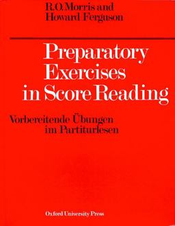 Preparatory Exercises in Score Reading  9780193214750 Front Cover