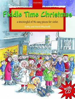 Fiddle Time Christmas A Stockingful of 32 Easy Pieces for Violin  9780193369337 Front Cover