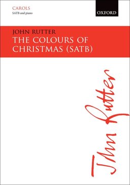 Colours of Christmas SATB vocal Score  9780193379237 Front Cover