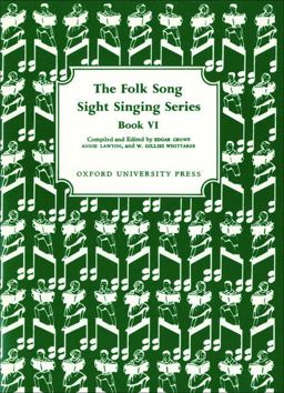 Folk Song Sight Singing Book 6  9780193853195 Front Cover