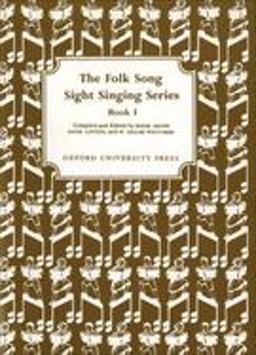 Folk Song Sight Singing Book 1  9780193853218 Front Cover