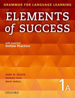 Elements of Success Student Book 1A