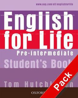 English for Life: Pre-Intermediate Student Book with MultiROM Pack