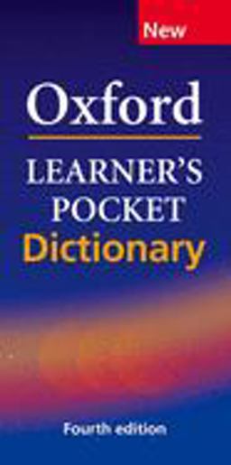 Oxford Learner's Pocket Dictionary