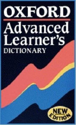 Oxford Advanced Learner's Dictionary