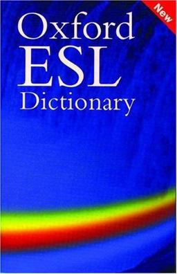 Oxford ESL Dictionary  9780194316286 Front Cover