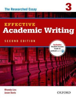 Effective Academic Writing 2nd 9780194323482 Front Cover