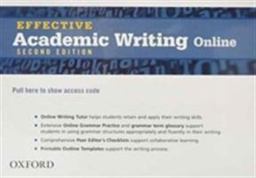 Effective Academic Writing