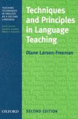 Techniques and Principles in Language Teaching 2nd 9780194355742 Front Cover
