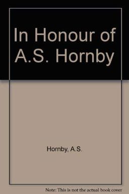 In Honour of A.S. Hornby