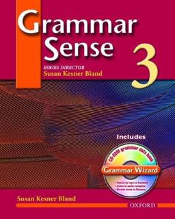 Grammar Sense 3  9780194397100 Front Cover