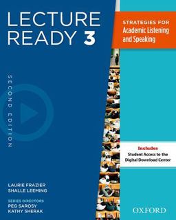 Lecture Ready Student Book 3, Second Edition 2nd 9780194417297 Front Cover