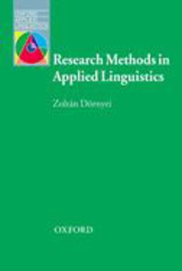Research Methods in Applied Linguistics  9780194422581 Front Cover