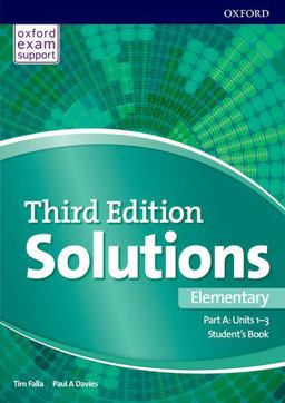 Solutions: Elementary: Student's Book a Units 1-3