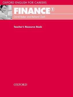 Oxford English for Careers: Finance 1 Teachers Resource Book