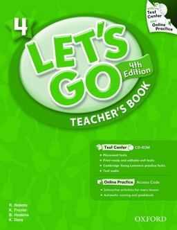 Let's Go 4 Teacher's Book with Test Center CD-ROM