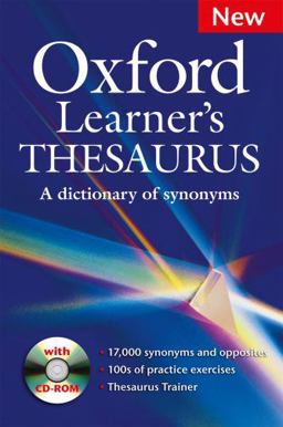 Oxford Learner's Thesaurus with CD-ROM