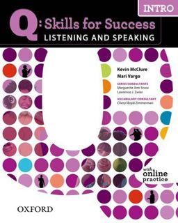 Q: Skills for Success: Listening and Speaking Intro Student Book with Online Practice  9780194756464 Front Cover