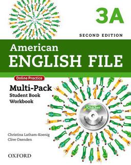 American English File Second Edition: Level 3 Multi-Pack A With Online Practice and IChecker 2nd 9780194776264 Front Cover