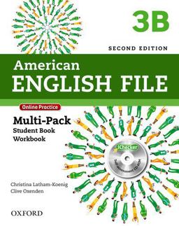 American English File: Level 3b Mutli Pack 2nd 9780194776271 Front Cover