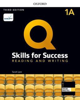 Q: Skills for Success: Level 1: Reading and Writing Split Student Book a with IQ Online Practice