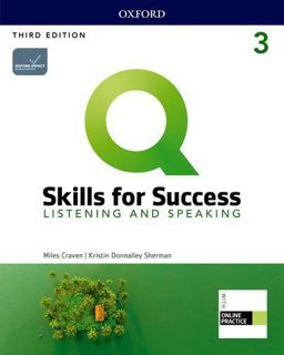 Q Skills for Success Listening and Speaking: Student Book and IQ Online Practice 3rd 9780194905152 Front Cover