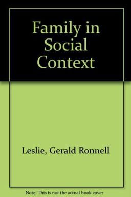The Family in Social Context