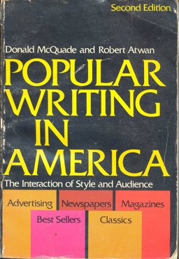 Popular Writing in America