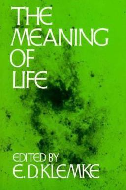 Meaning of Life  9780195028713 Front Cover