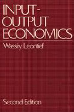 Input-Output Economics 2nd 1986 9780195035278 Front Cover