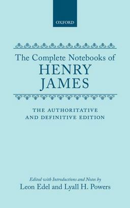 The Complete Notebooks of Henry James