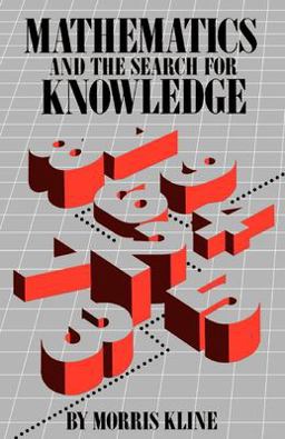 Mathematics and the Search for Knowledge  9780195042306 Front Cover