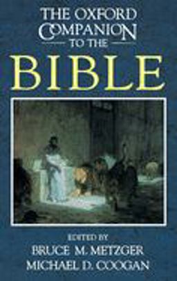 Oxford Companion to the Bible  9780195046458 Front Cover